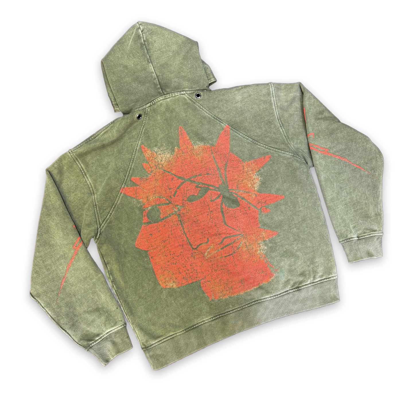 SPiDER HOODIE (Washed Sage)