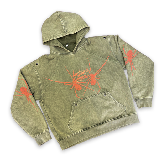 SPiDER HOODIE (Washed Sage)